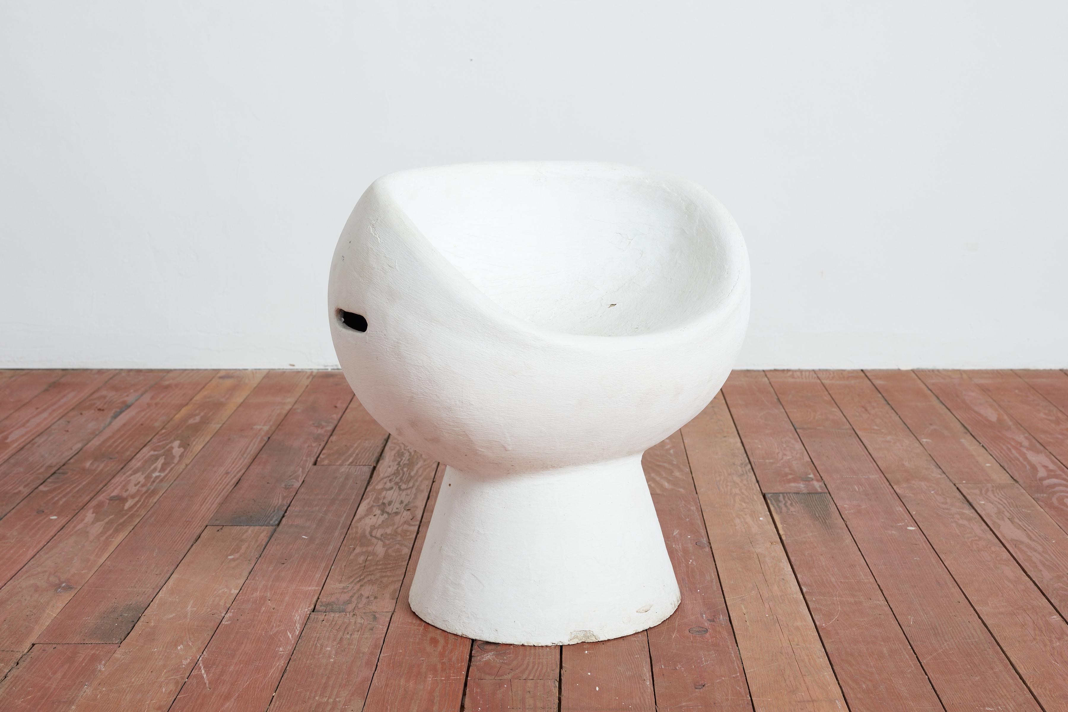 Zement- Pod-Stuhl von Willy Guhl im Zustand „Gut“ im Angebot in Beverly Hills, CA