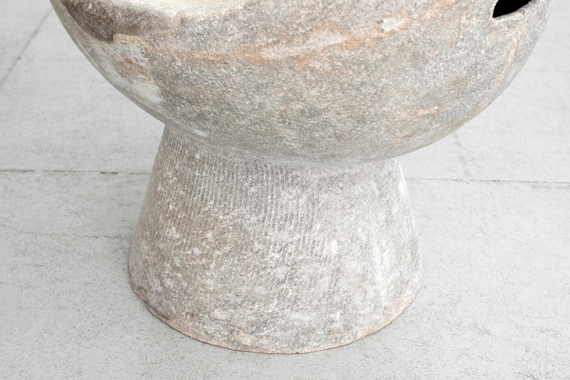 Cement Pod Chairs by Willy Guhl 1