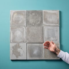 Cement Shades of Grey Reclaimed Floor or Wall Tiles