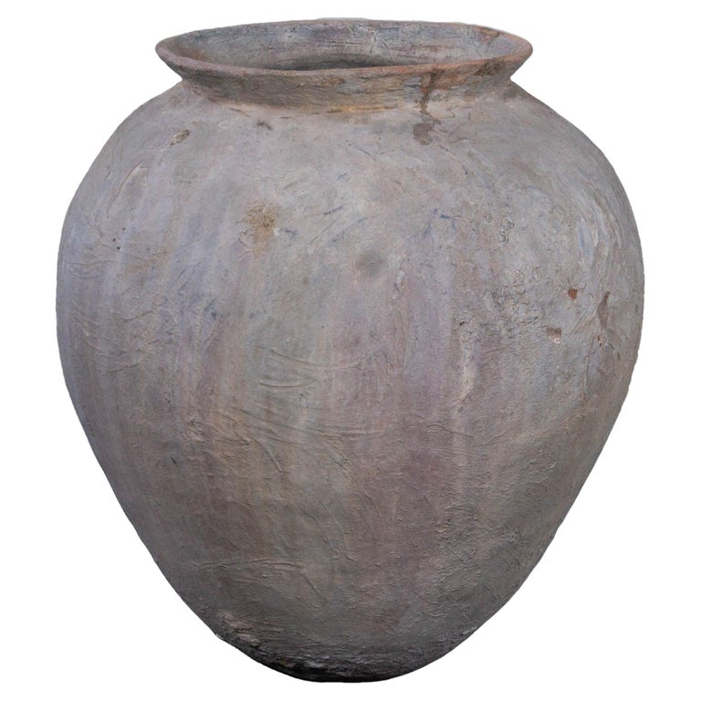 Cement Storage Pot For Sale at 1stDibs