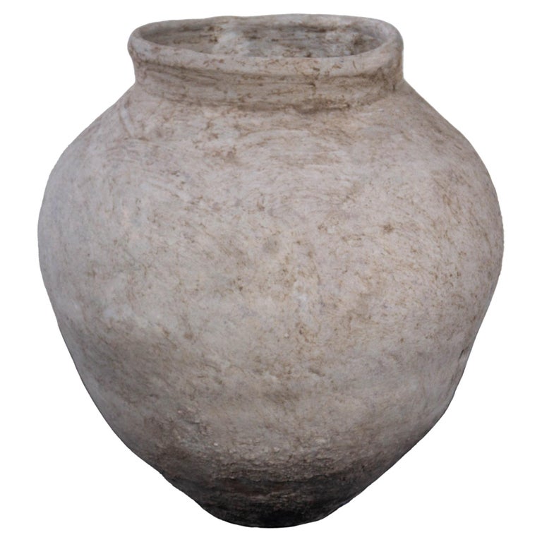 Cement Storage Pot For Sale at 1stDibs