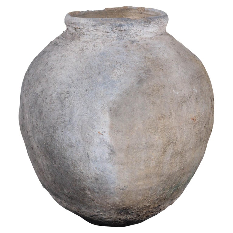 Cement Storage Pot For Sale at 1stDibs