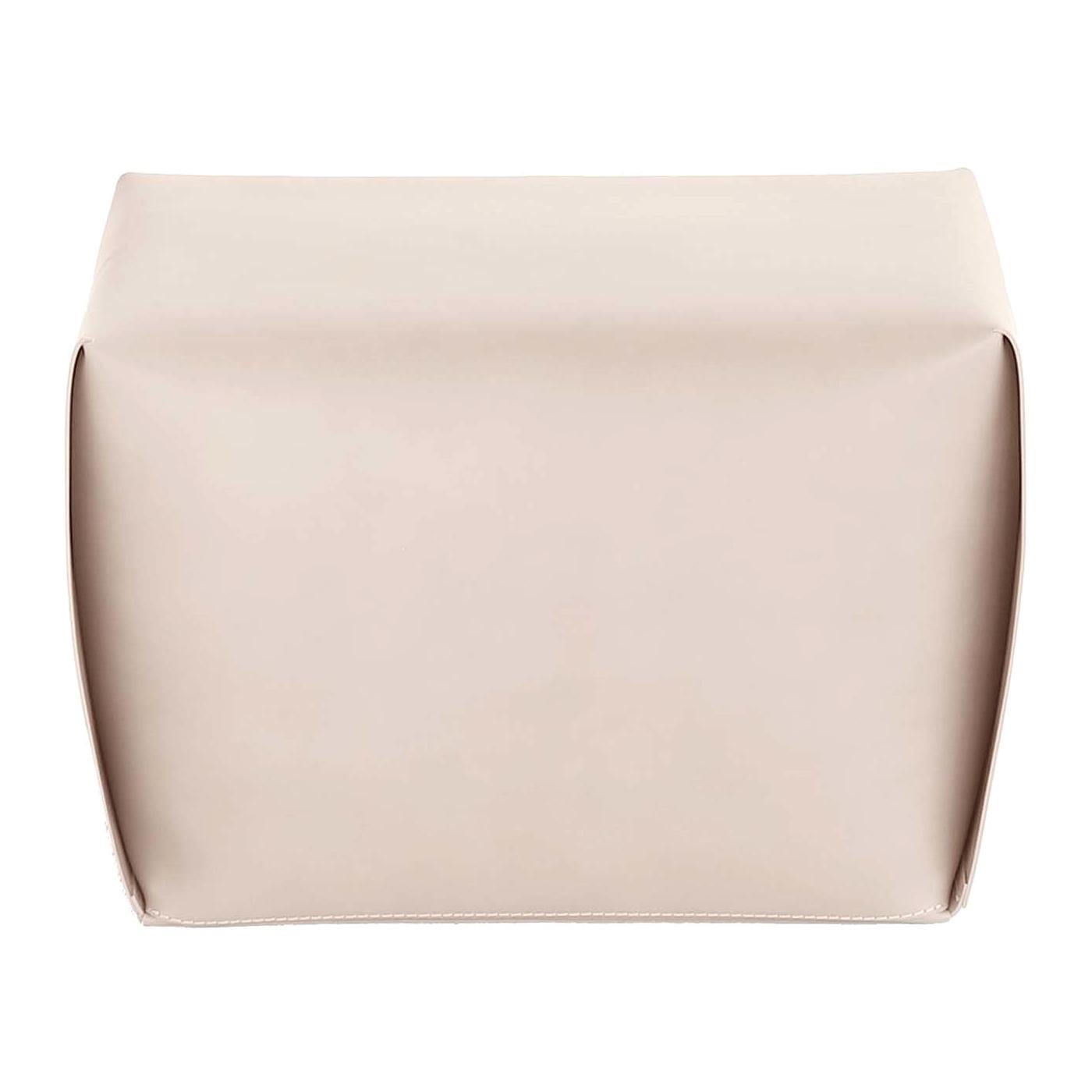 Light Pink Tall Bao Ottoman by Viola Tonucci