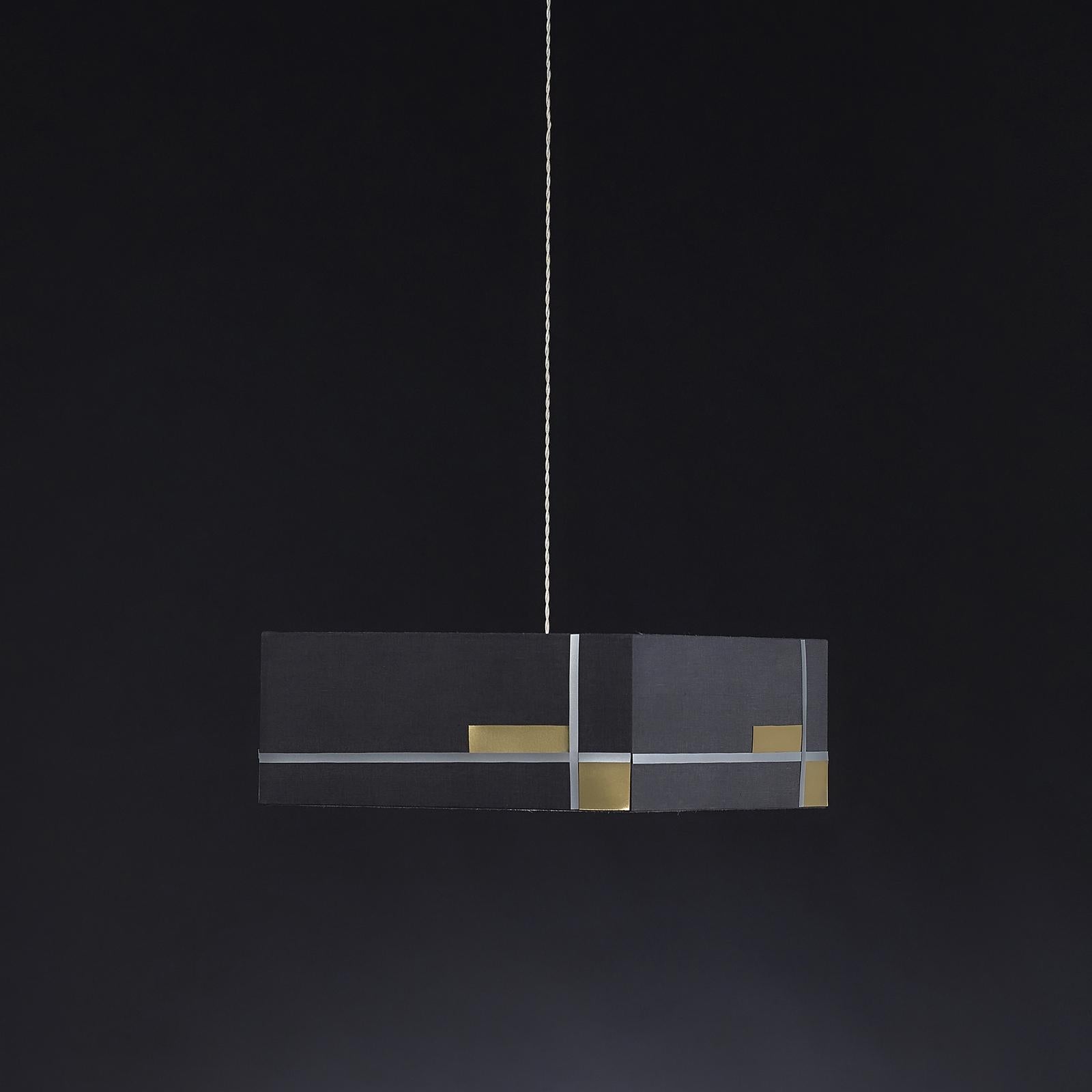 Modern Cemento Pendant Lamp by Luci di Seta