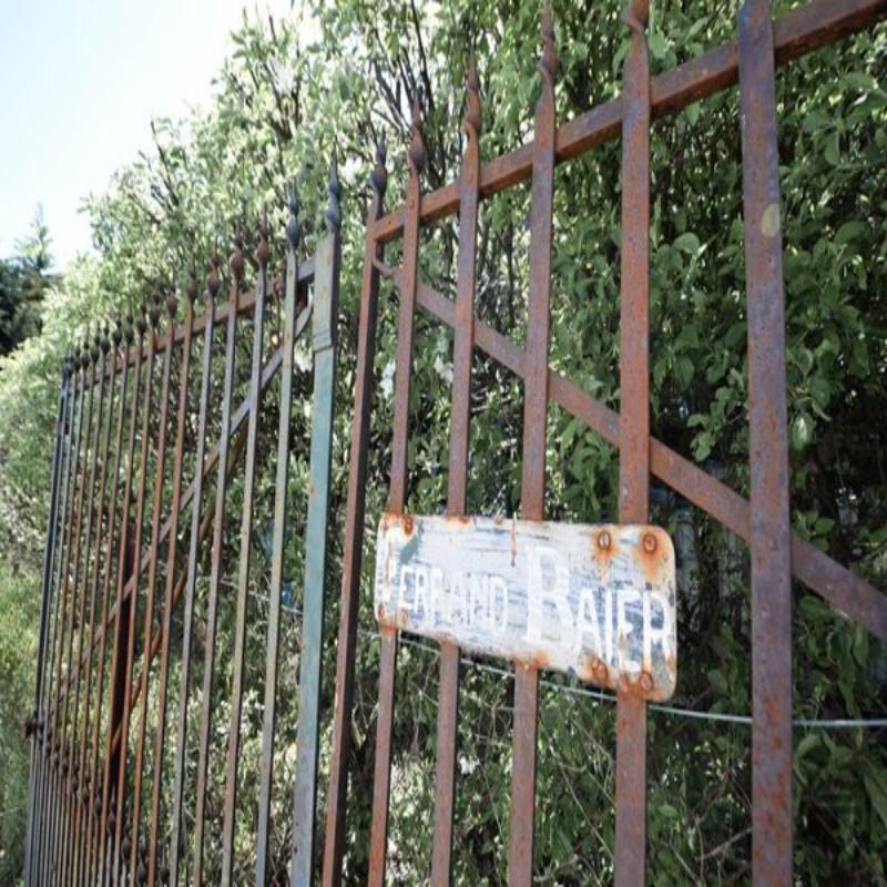 Wrought Iron Cemetary Gate, France, 19th Century For Sale