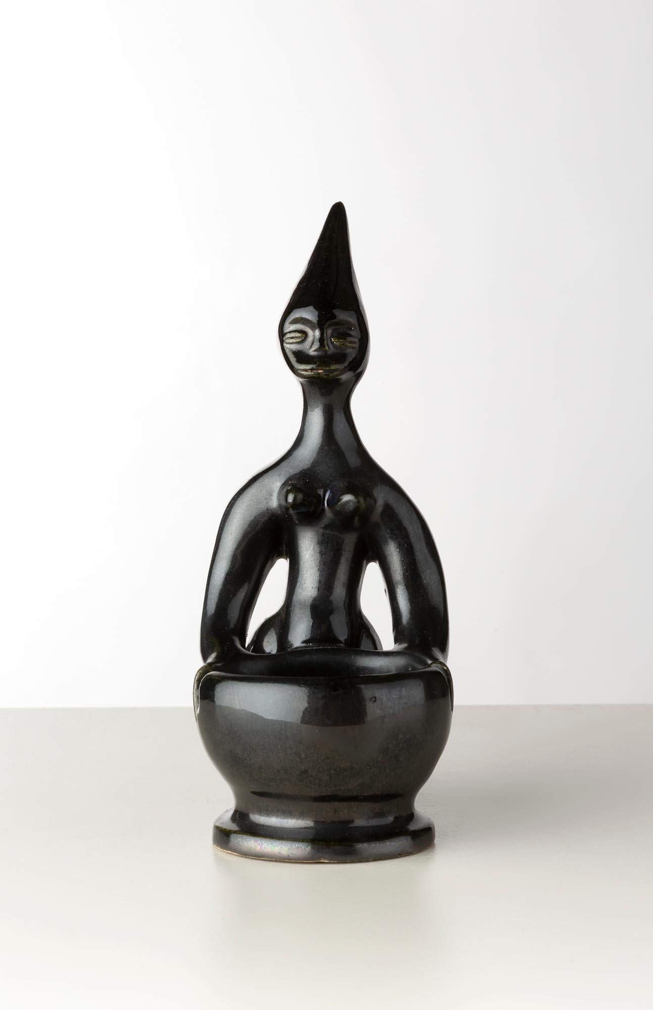 Cendrier Africaniste von Roger Capron im Zustand „Gut“ im Angebot in LAMBLORE, FR