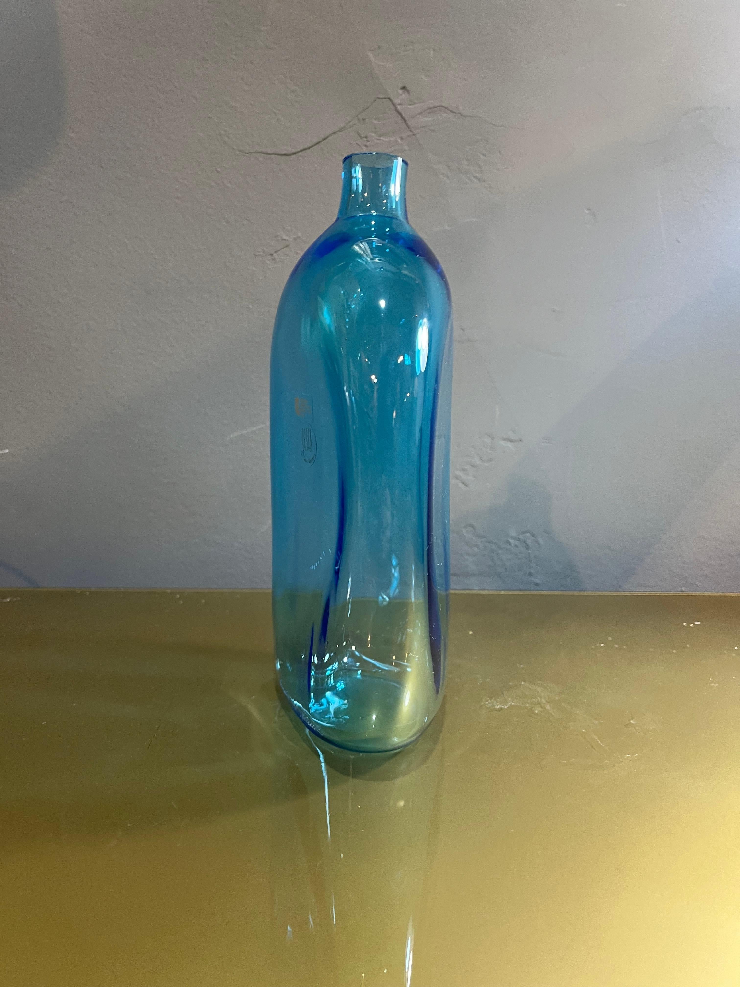 Late 20th Century Cenedese & Albarelli  bottle from the 60s in Murano glass in vendita