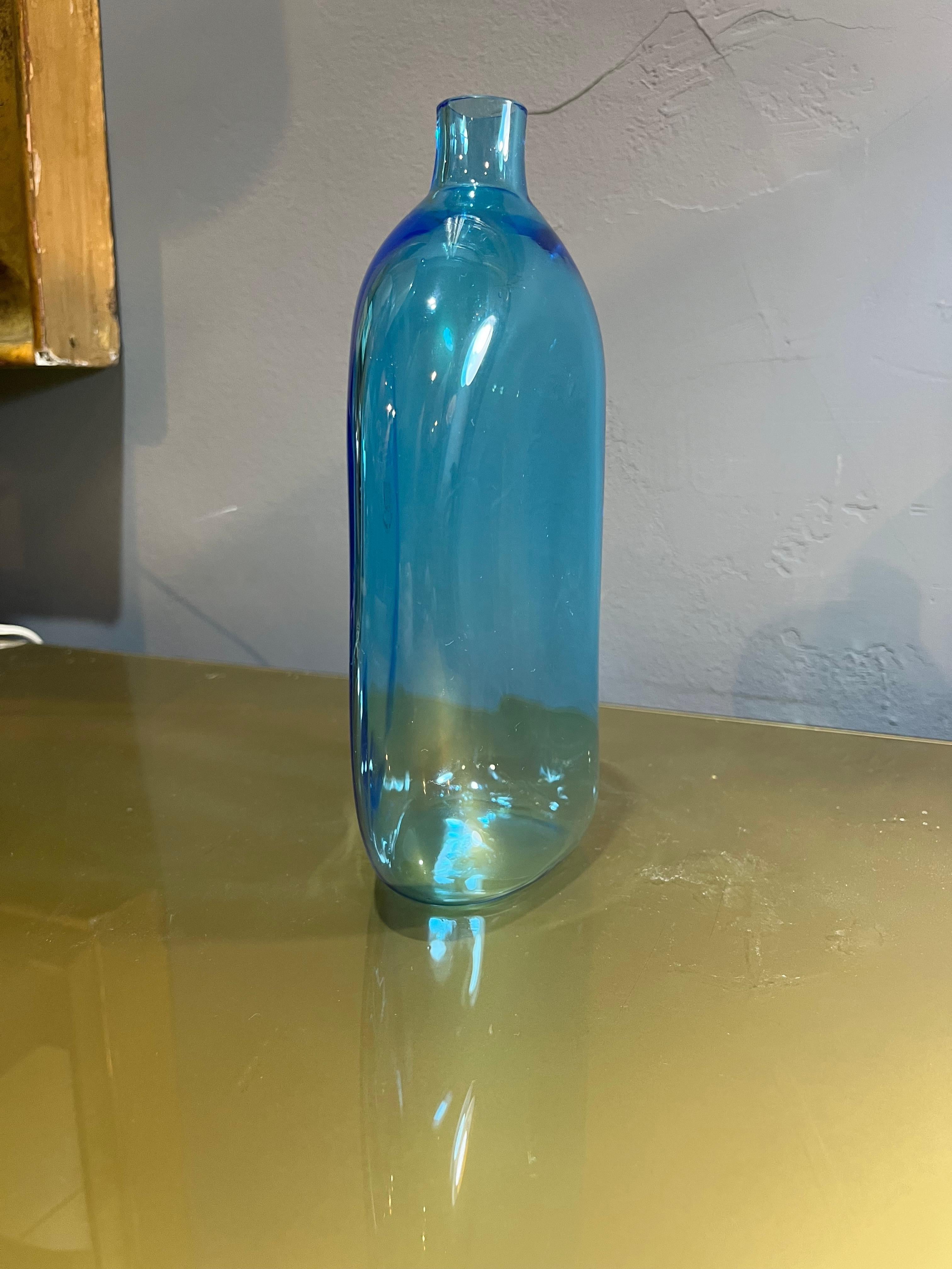 Vetro di Murano Cenedese & Albarelli  bottle from the 60s in Murano glass in vendita