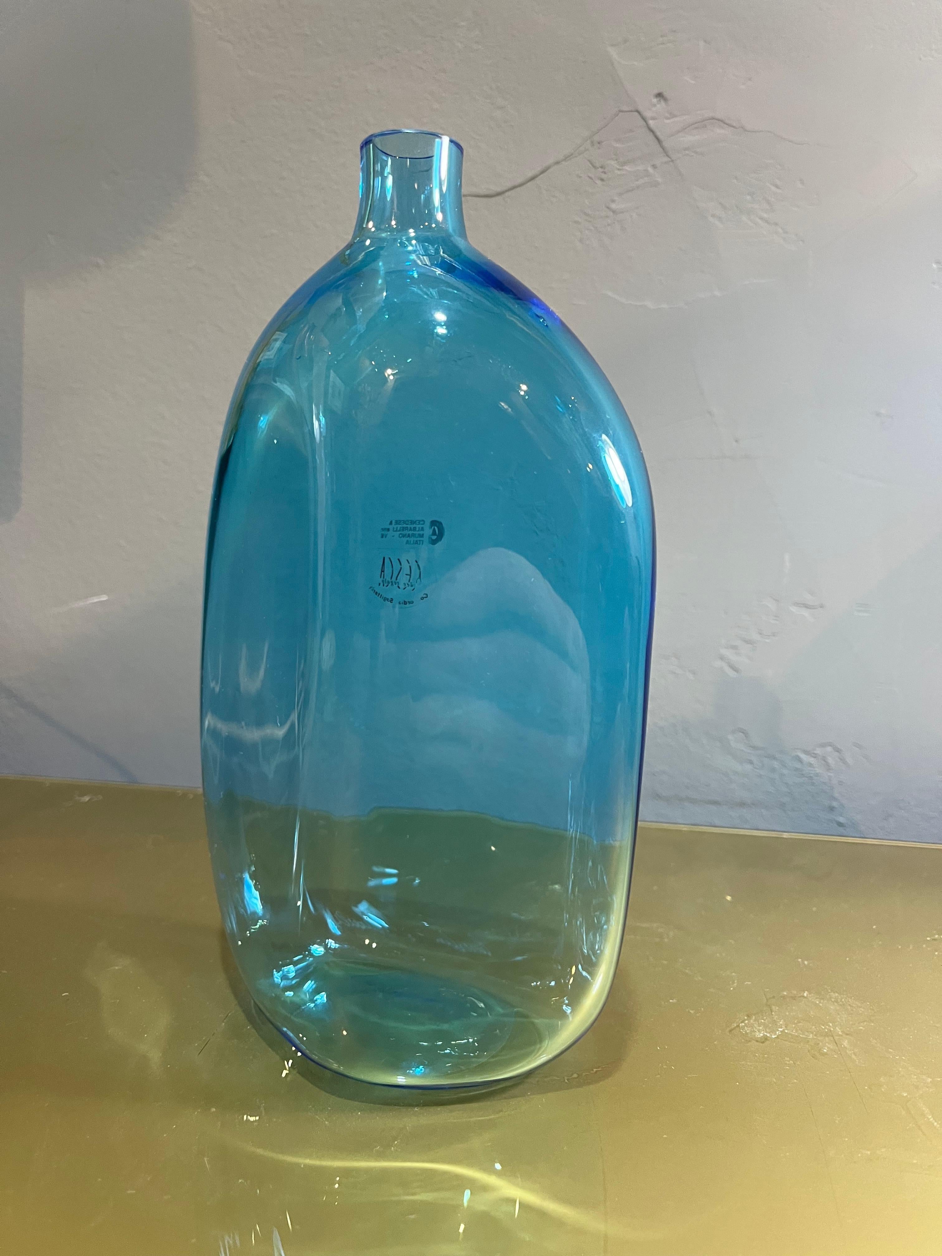 Cenedese & Albarelli  bottle from the 60s in Murano glass in vendita 2