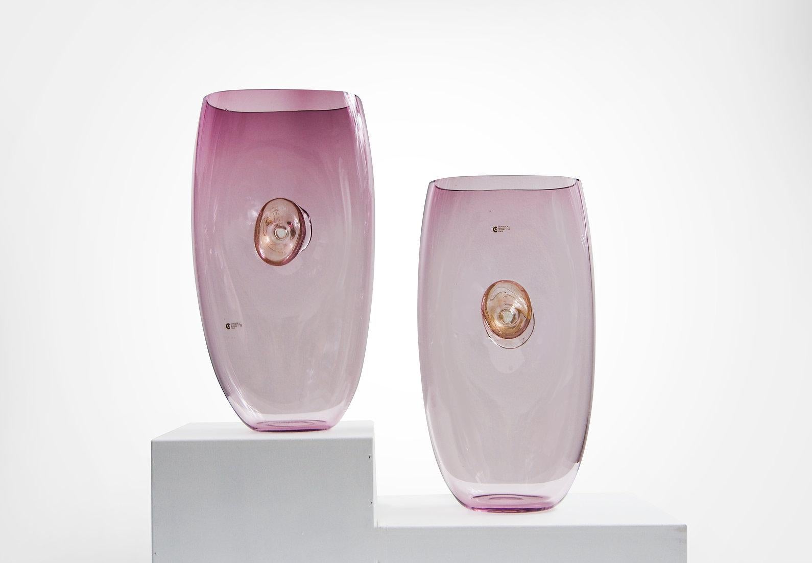Cenedese und Albarelli Murano Amethyst Glas Vase Riesig im Zustand „Hervorragend“ im Angebot in Torquay, GB