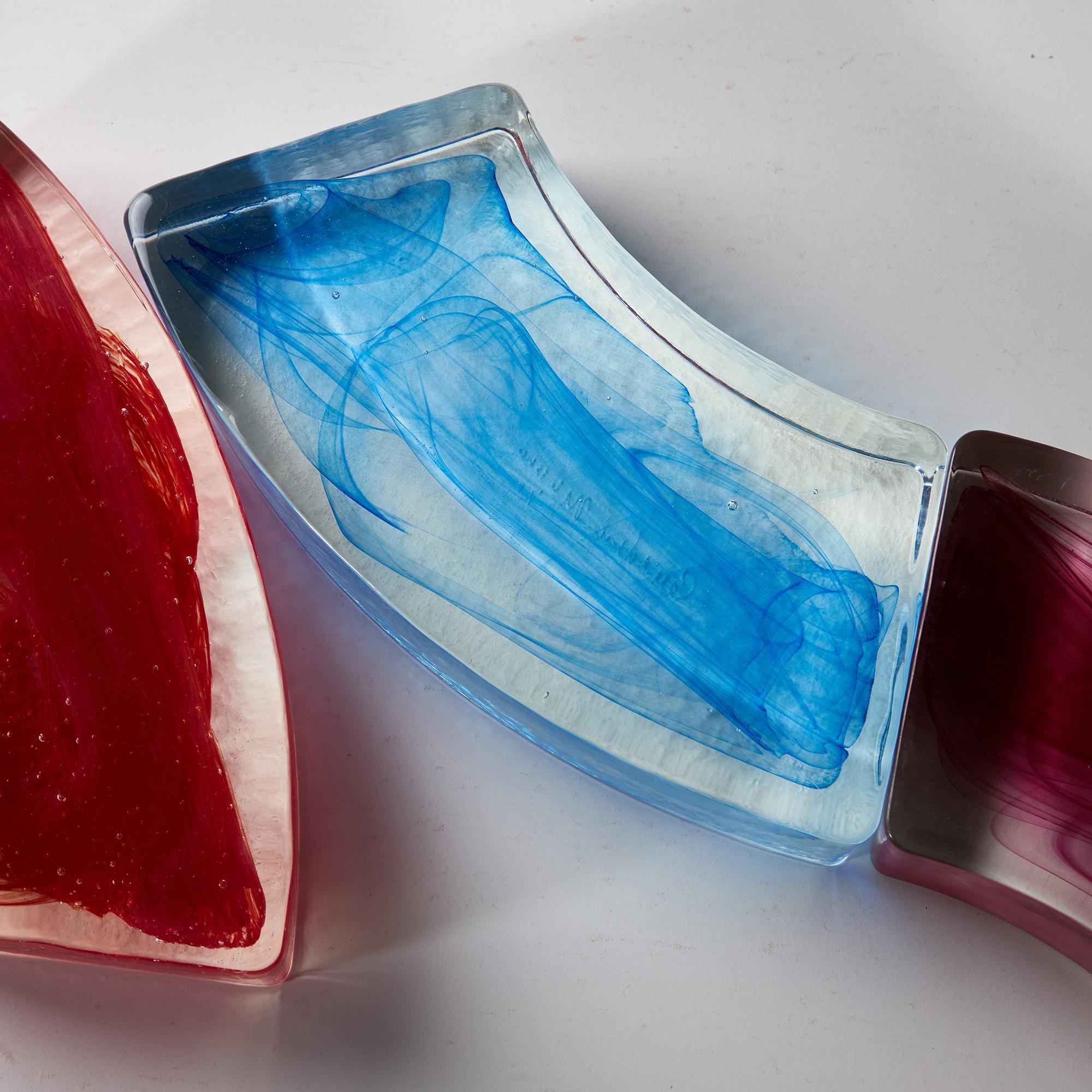 20th Century Cenedese Murano 70 Book Stopper For Sale