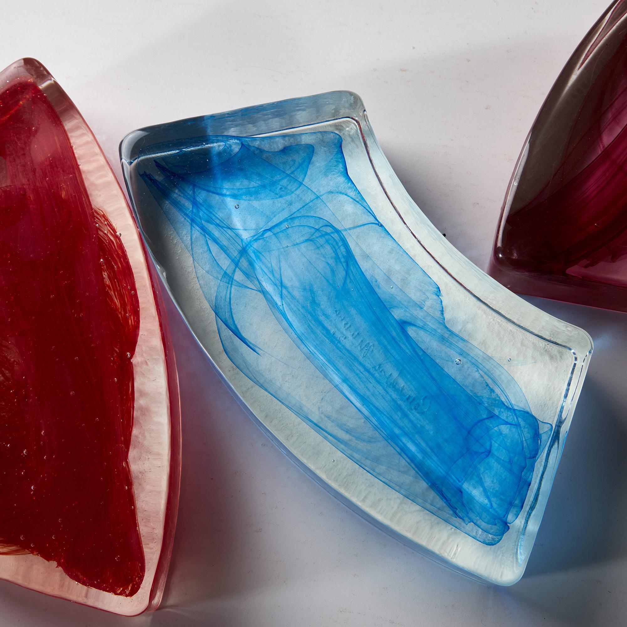 Murano Glass Cenedese Murano 70 Book Stopper For Sale