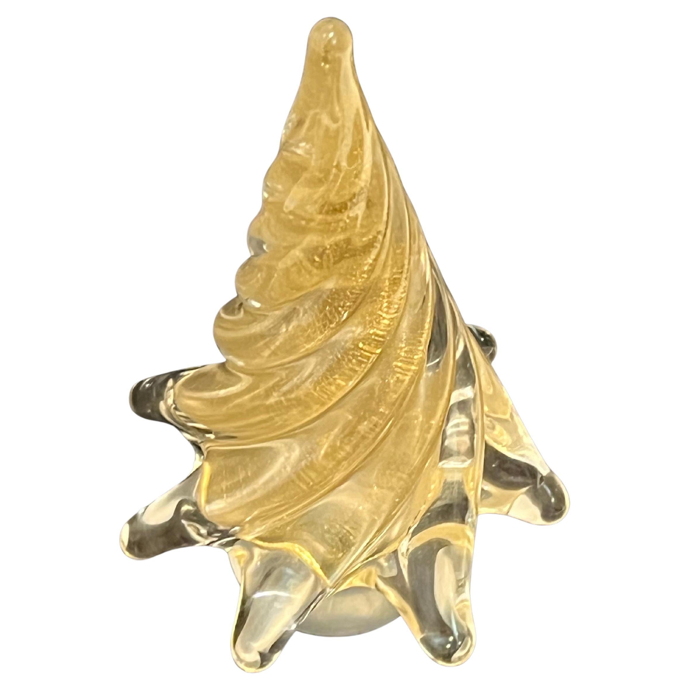 Mid-Century moderno Albero di Natale in vetro di Murano del 1970 in vendita