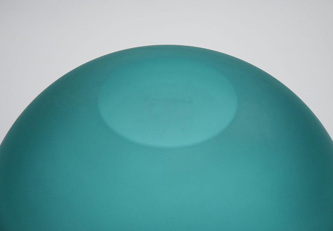 Vetro di Murano Vaso sferico Cenedese Murano anni '70 in vendita