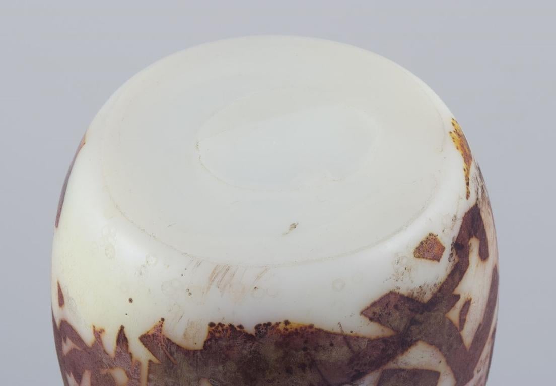 Cenedese, Murano, einzigartige Vase aus Kunstglas. Groß und schmalhalsig. im Angebot 1