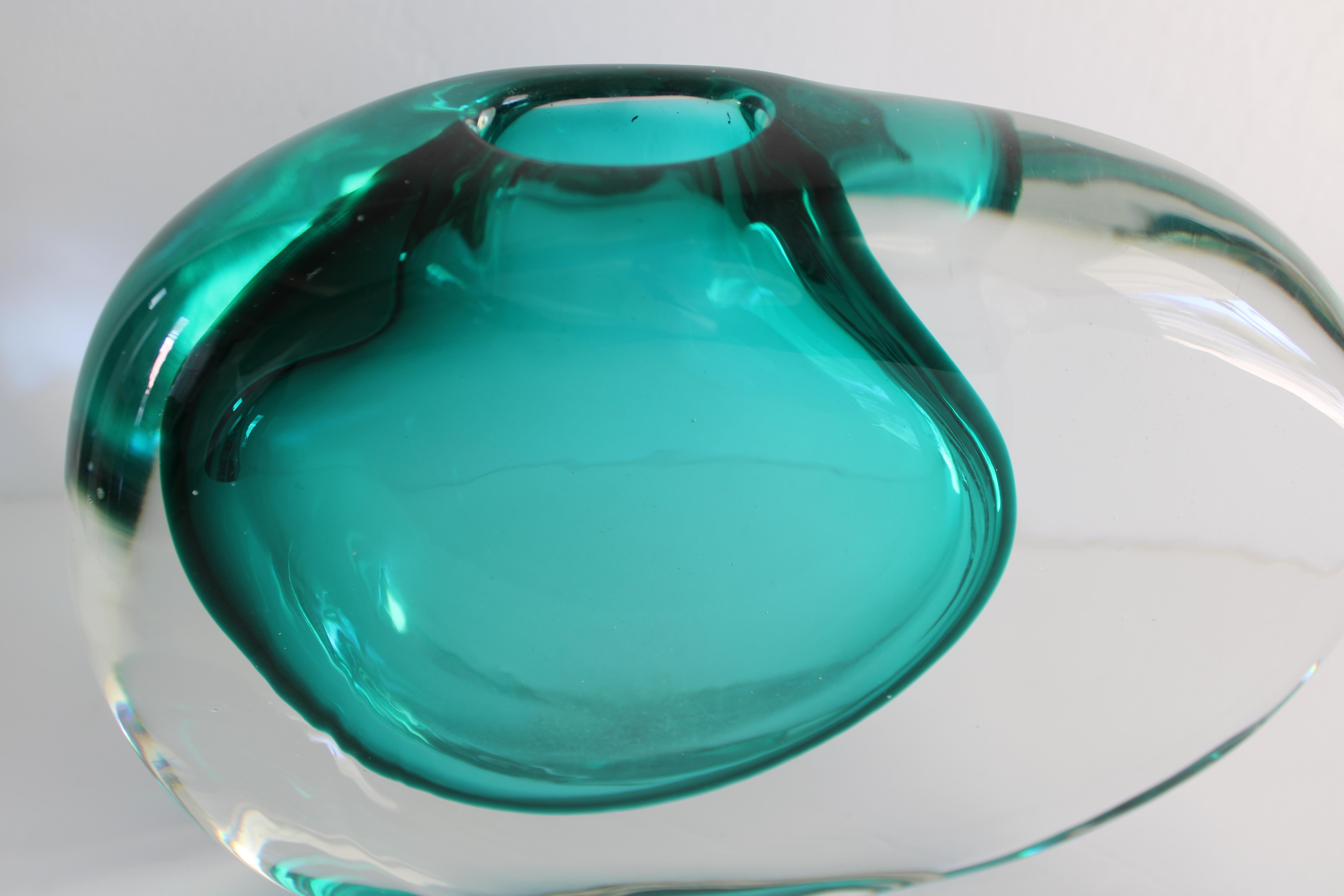 Mid-Century Modern Cenedese, Murano Vase by Fabio Tosi