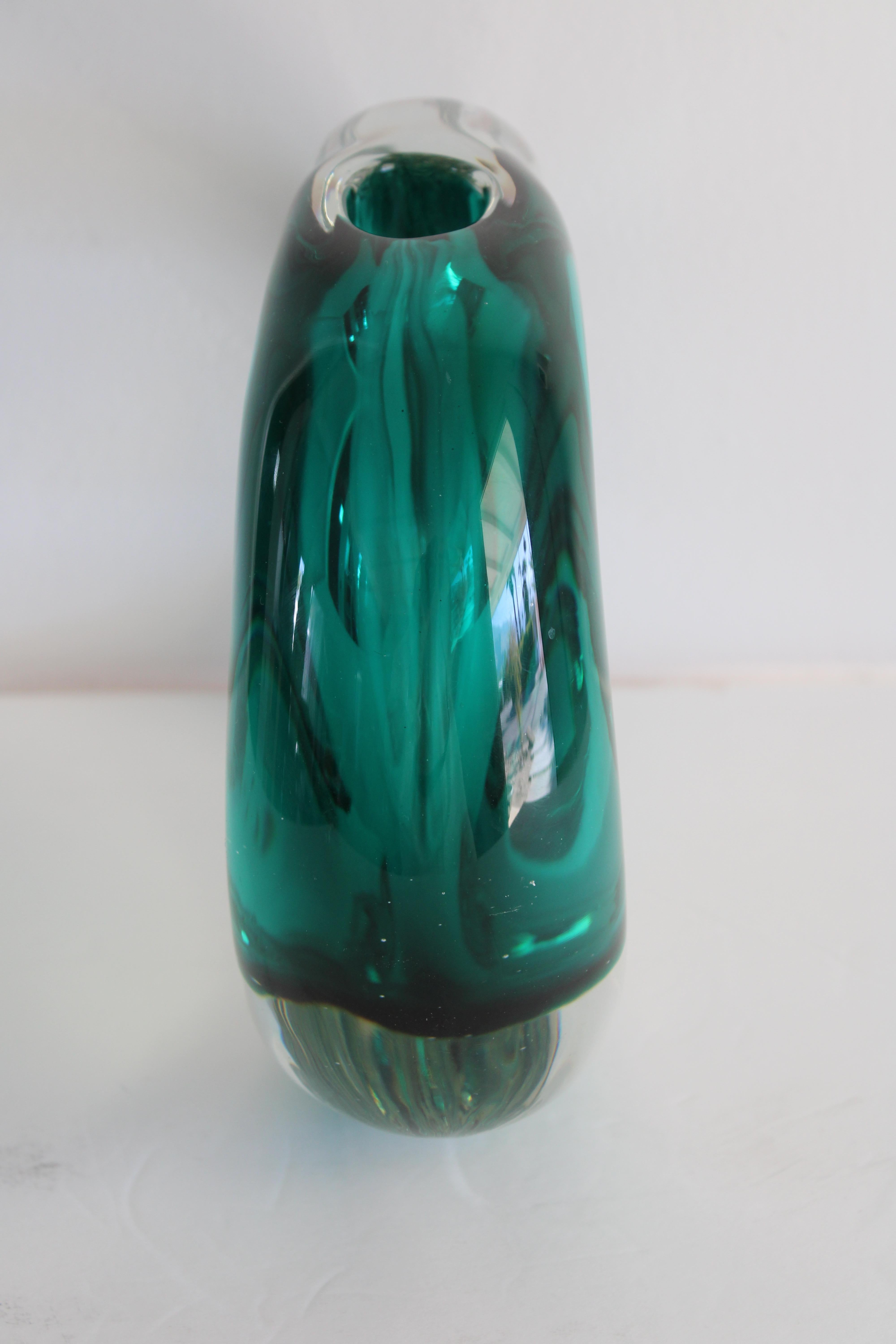 Italian Cenedese, Murano Vase by Fabio Tosi