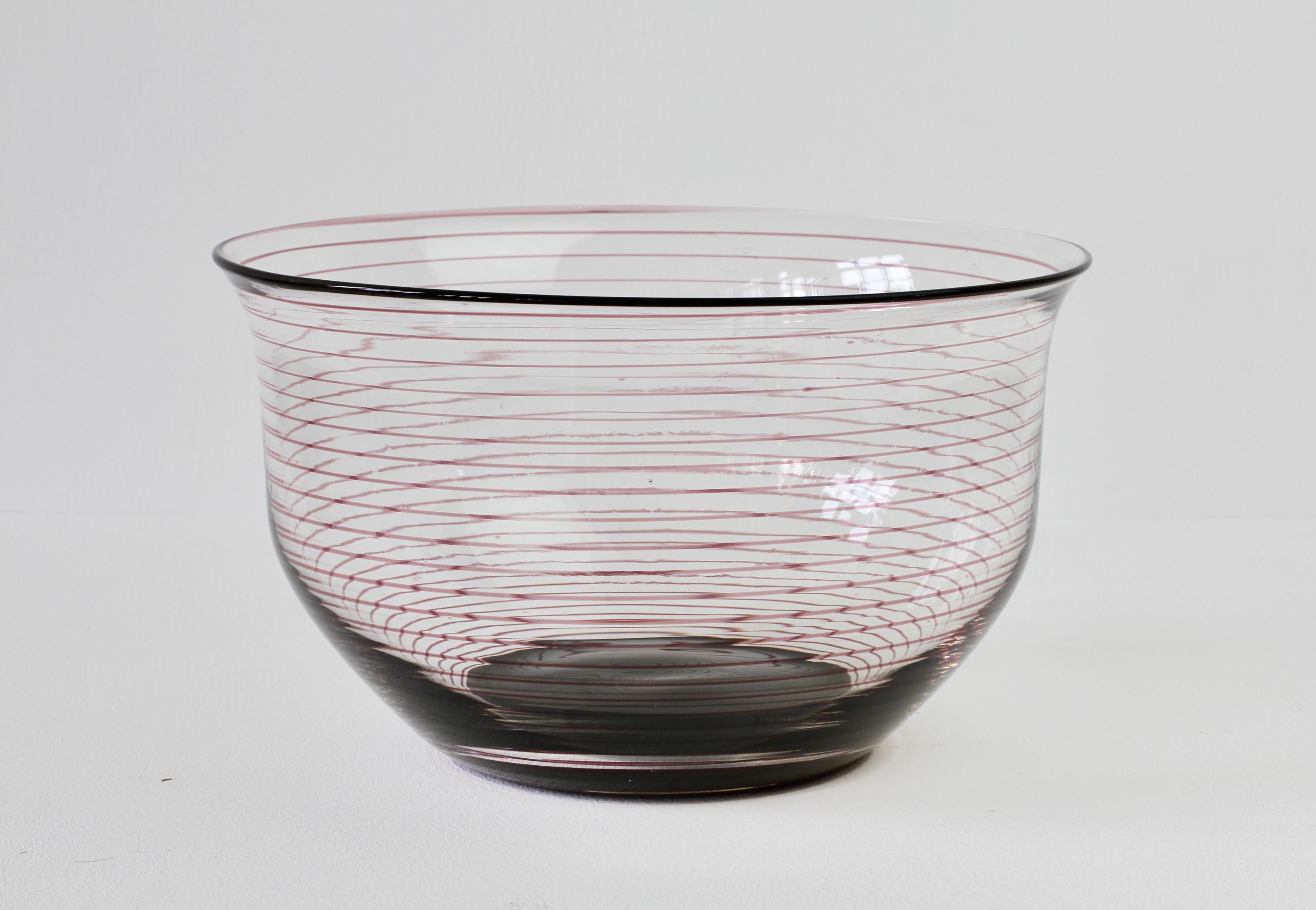 big glass fruit bowl