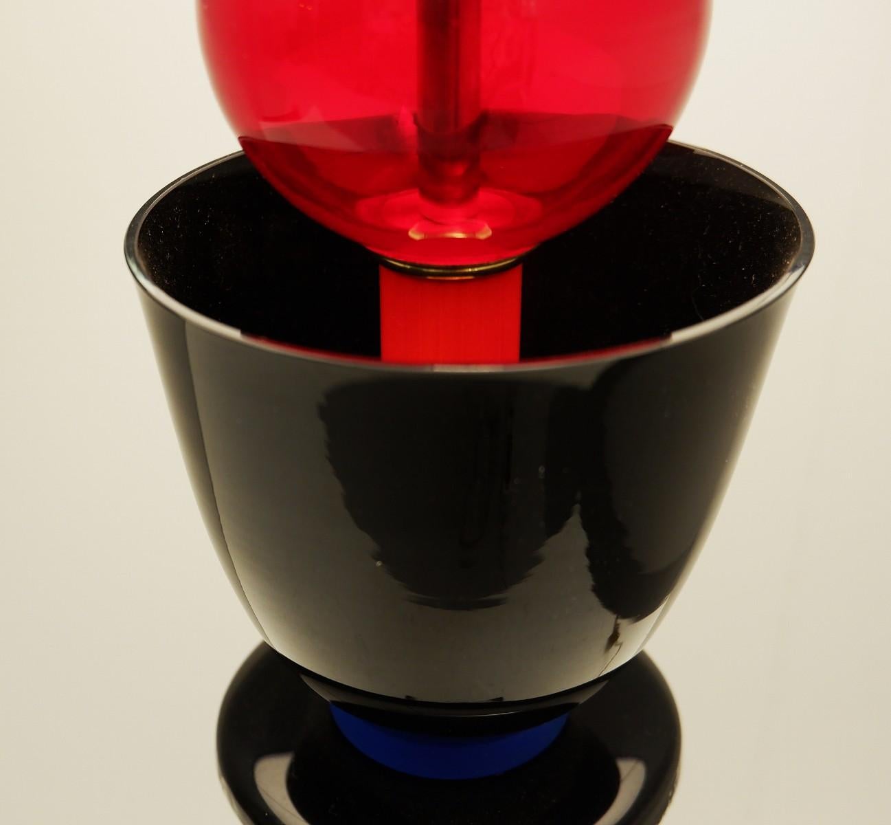 Mid-Century Modern Cenedese Vetri Murano Glass Table Lamps
