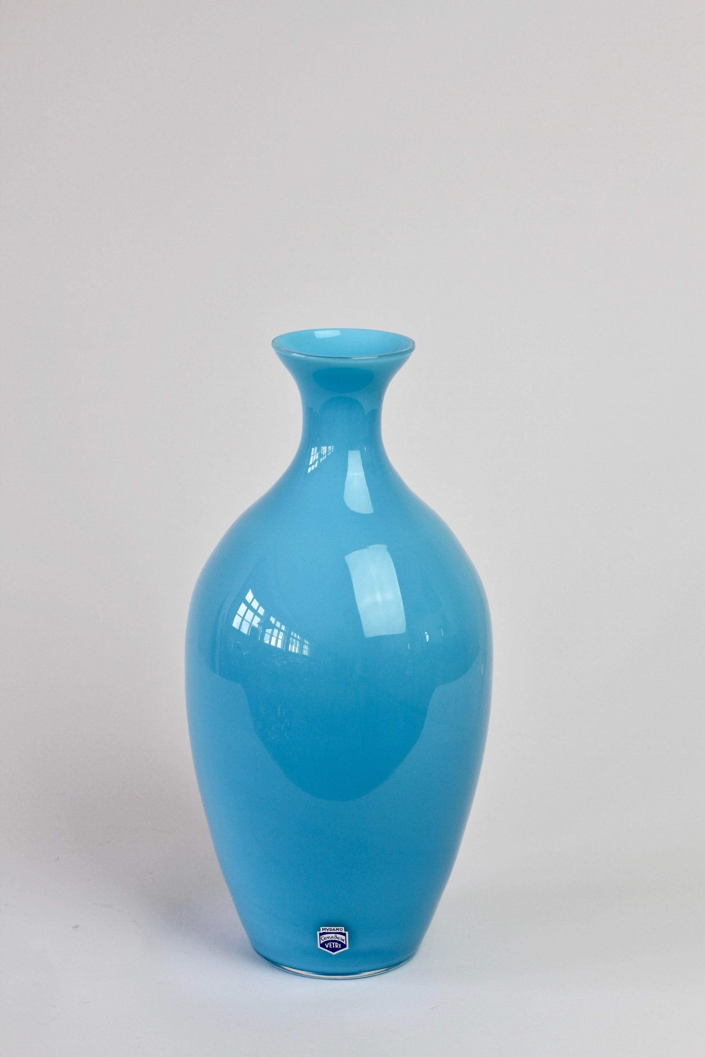 cenedese glass vase