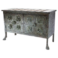 Credenza Centaure in bronzo di Patrick Laroche