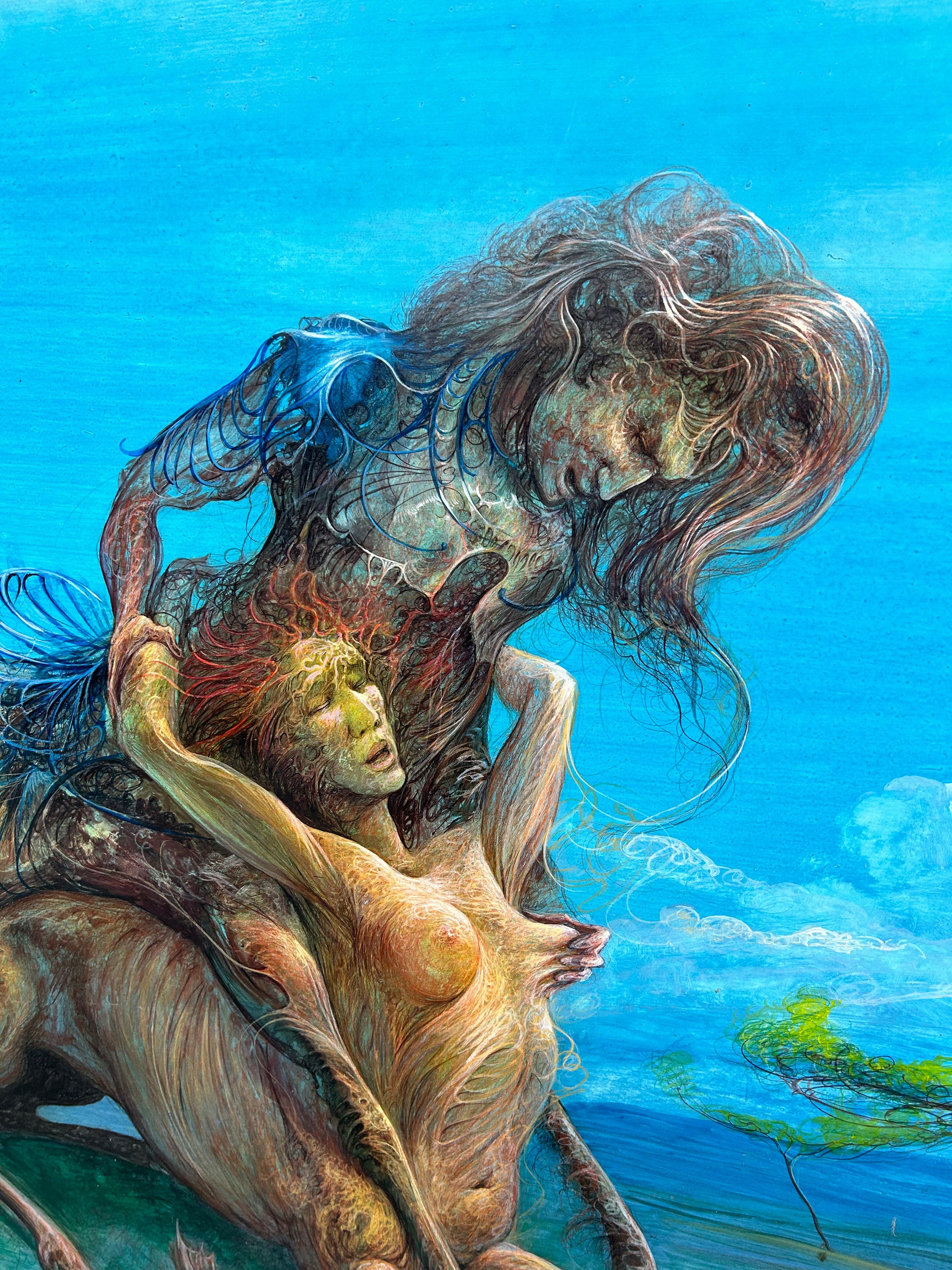 Modern Centaurs by Polyák István Vilmos For Sale
