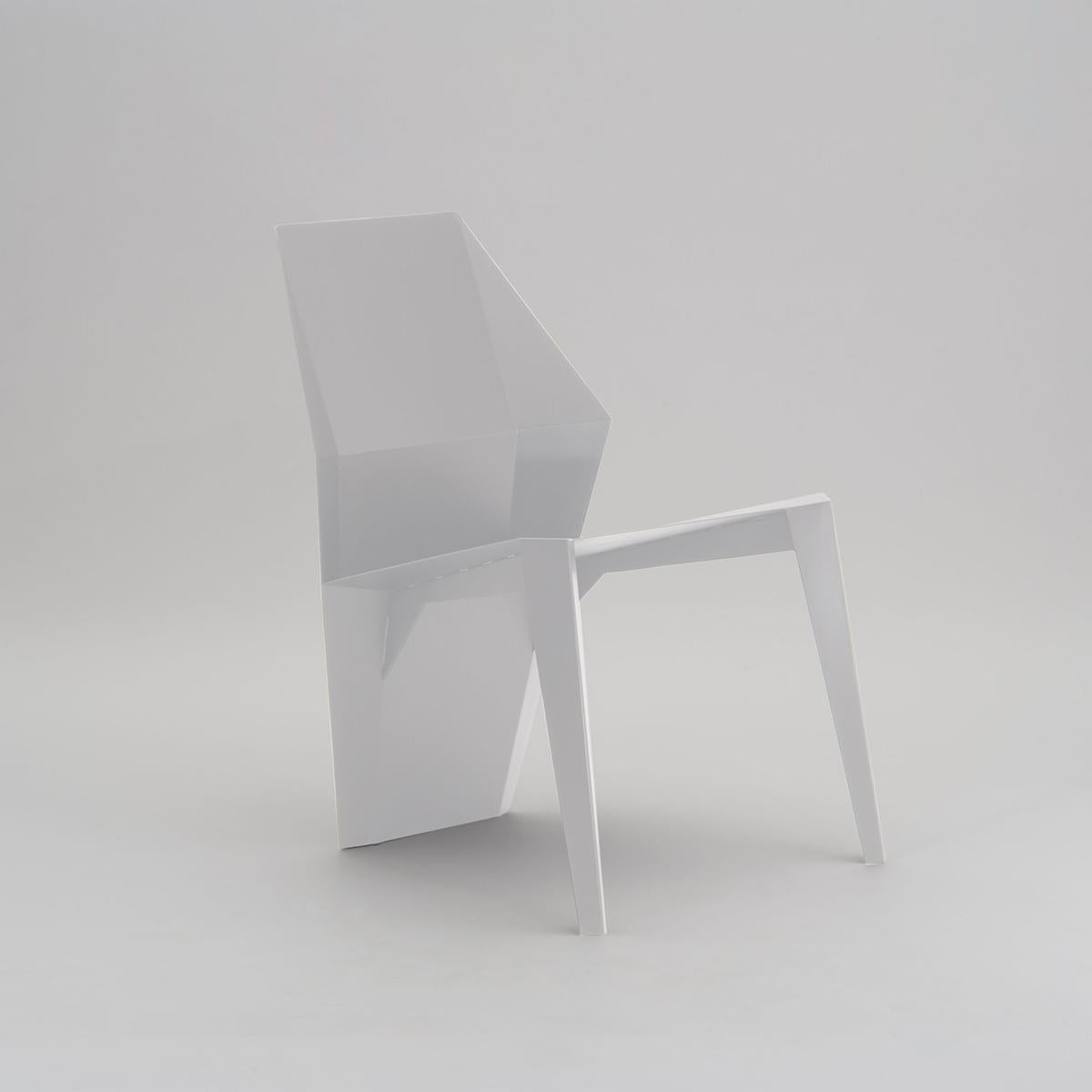 Centaurus Sculptural Chair with soft-touch powder coated finish 2
