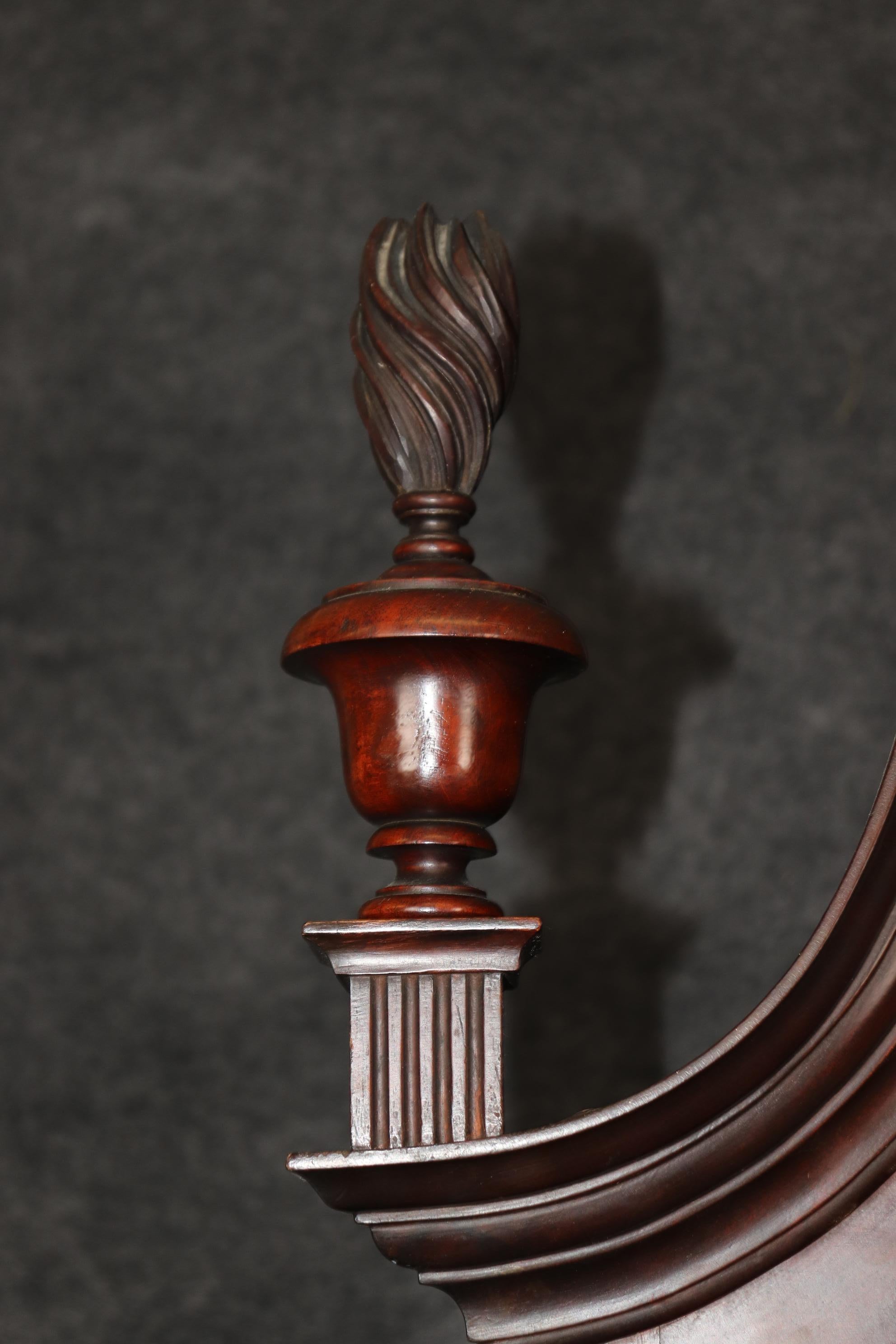 Centennial Antique 1870s Era Philadelphia Carved Mahogany Highboy with Shells In Good Condition For Sale In Swedesboro, NJ