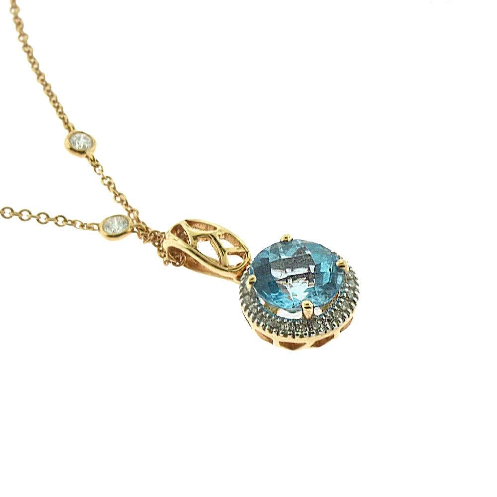 Brilliance Jewels, Miami
Questions? Call Us Anytime!
786,482,8100

Style: Pendant Necklace

Metal: Yellow Gold

Metal Purity: 18k

Stones: 1 Round Blue Topaz

                Round Diamonds

Diamond Carat Weight: 0.78 ct

Diamond Color: G

Diamond