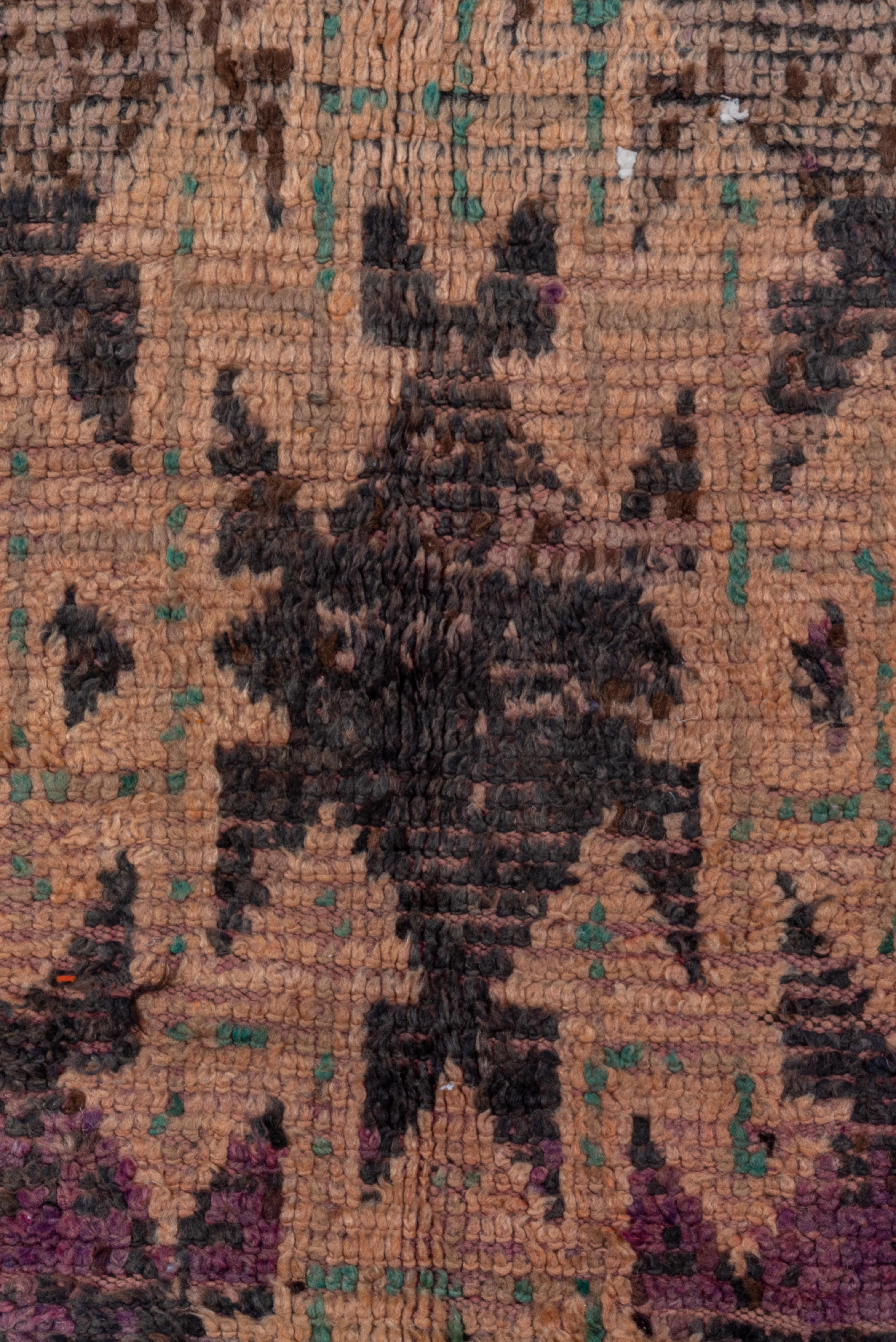 Medaillon-Teppich in der Mitte  (Wolle) im Angebot