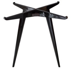 Table centrale, 1960, Matériaux : bois et Wood Wood, Italien