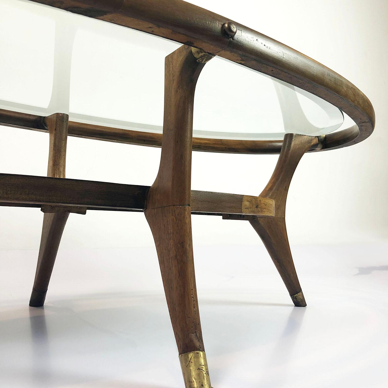 Mid-Century Modern Center Table Attributed to Eugenio Escudero For Sale