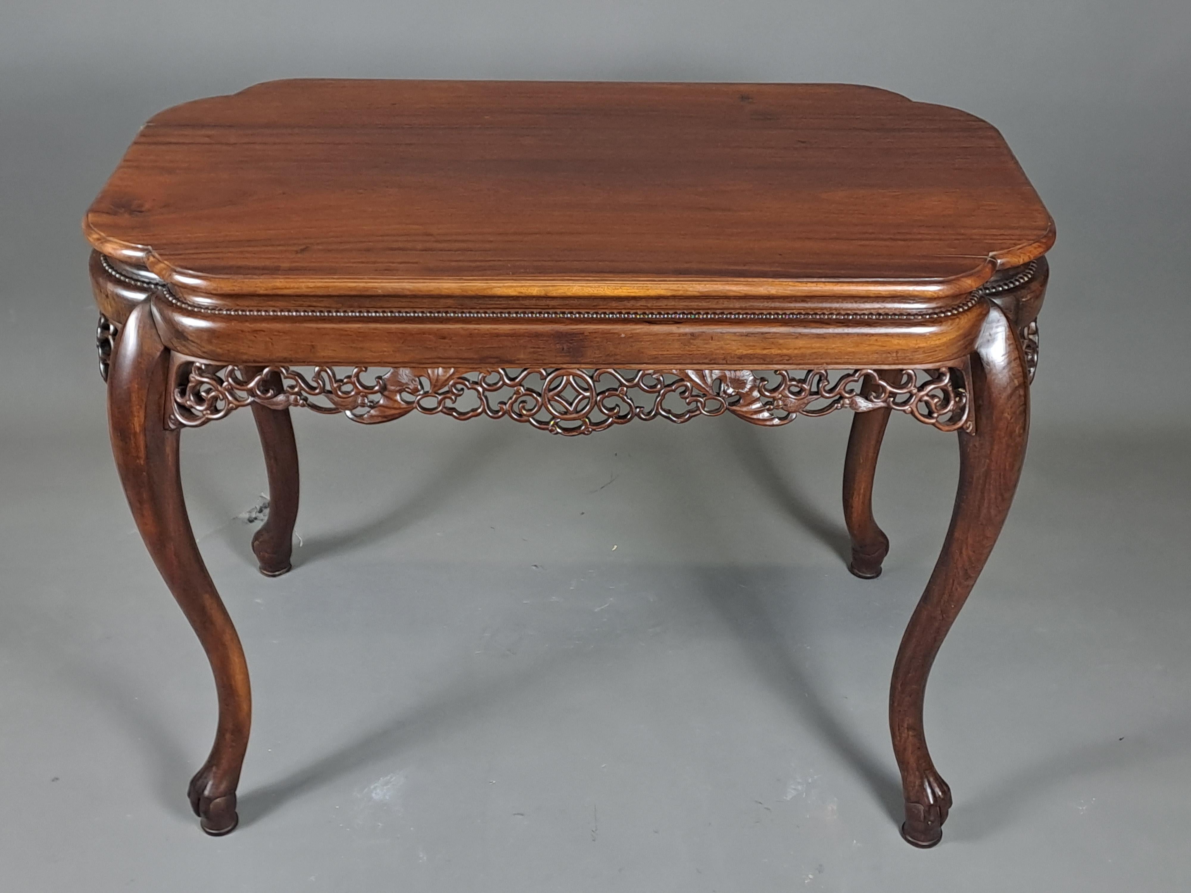 19th Century Center Table Attributed To Gabriel Viardot For Sale