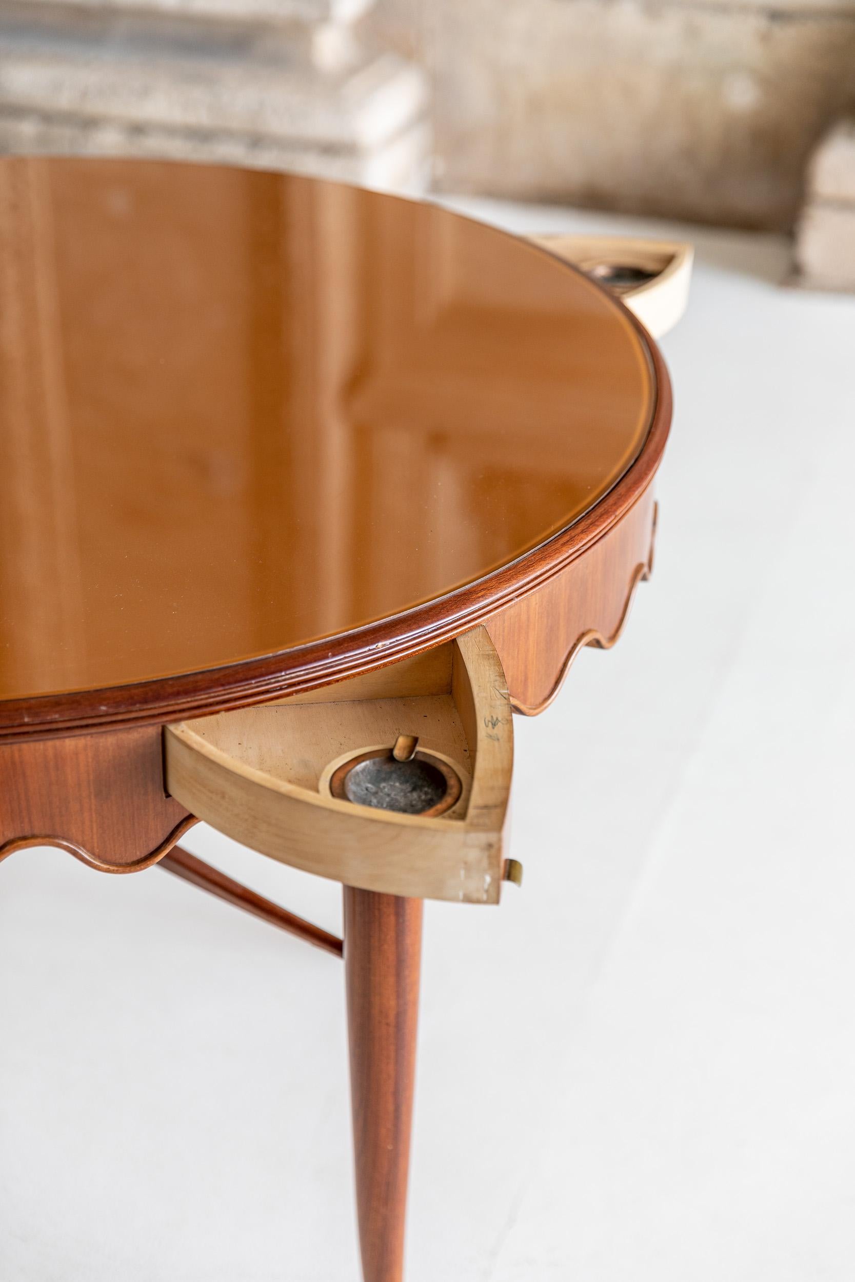 Italian Center Table Attributed to Osvaldo Borsani