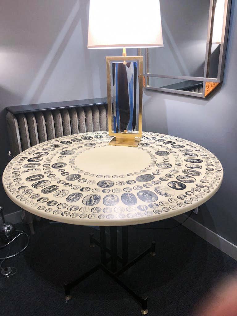 Center Table by Piero Fornasetti, Italy, 1960s In Good Condition In New York, NY