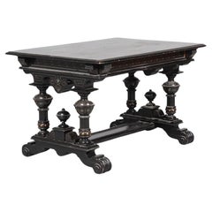 Antique Center Table Desk Renaissance Style