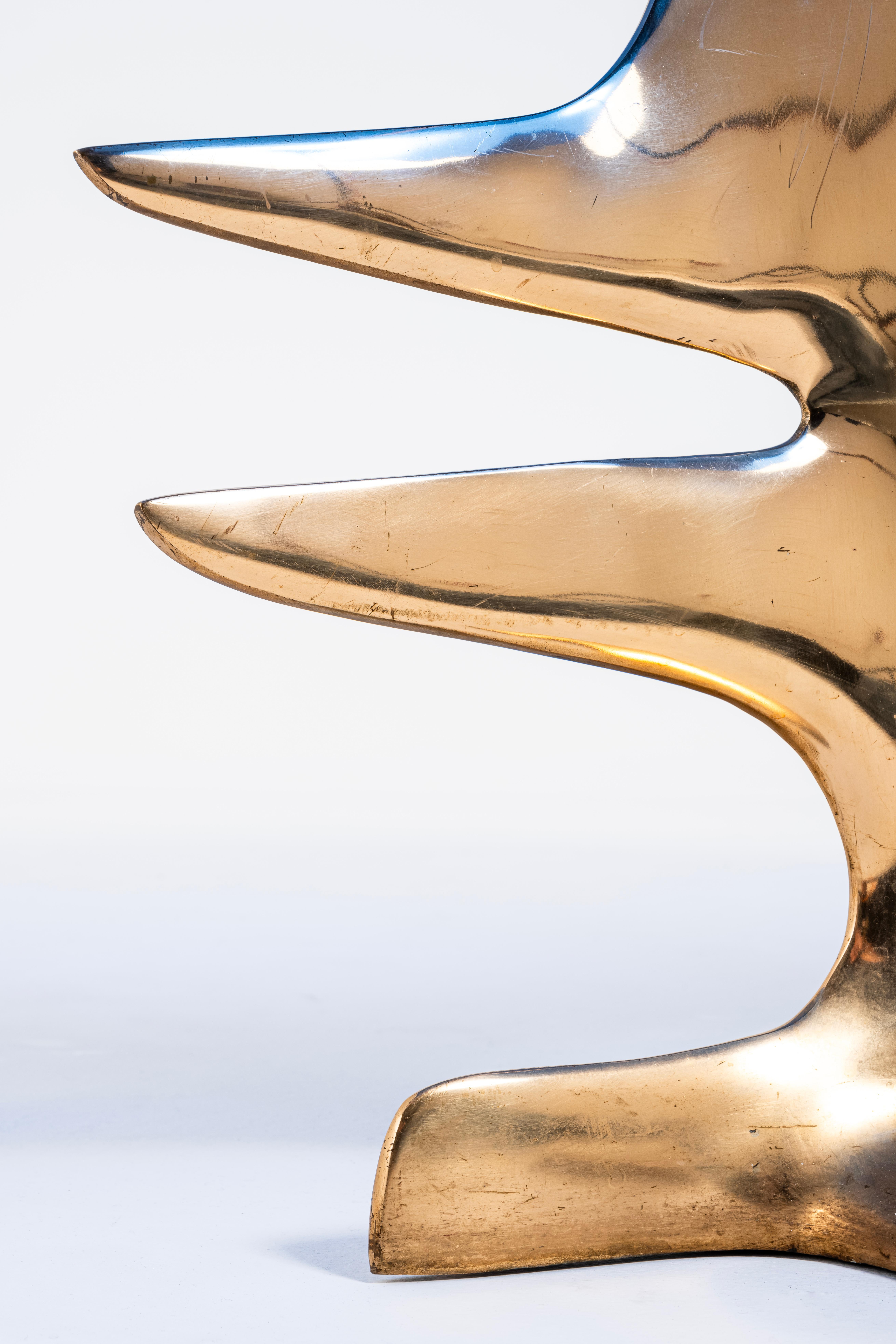 Tisch in der Mitte (Bronze) im Angebot