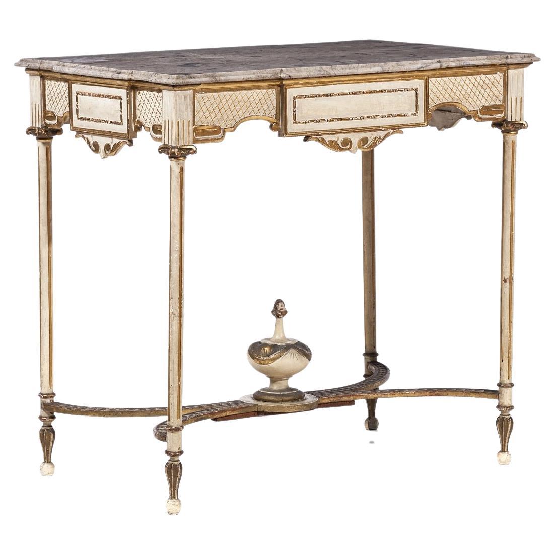 Center Table French, Early 19th Century Louis XV Style For Sale