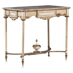 Antique Center Table French, Early 19th Century Louis XV Style