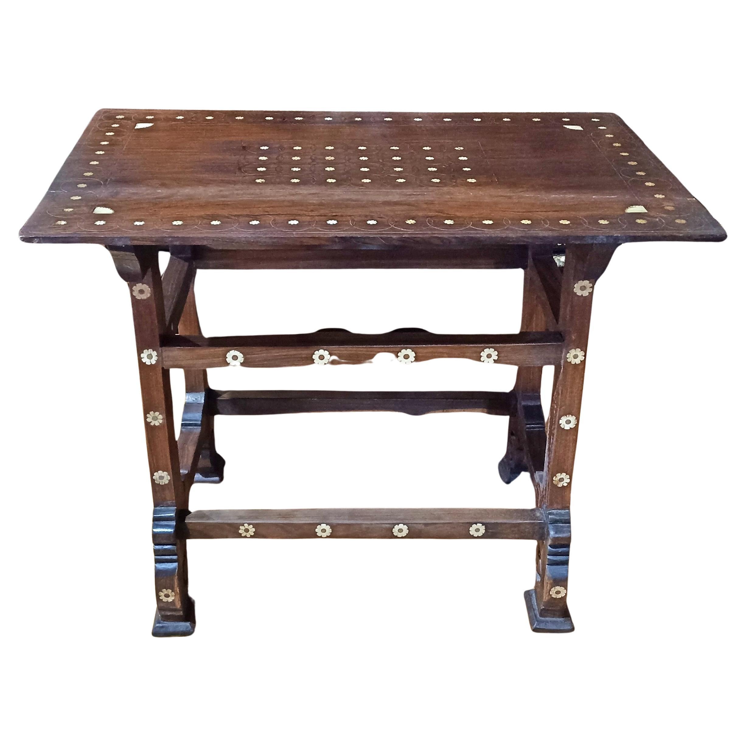 CENTER TABLE  Portuguese end 19th Century For Sale