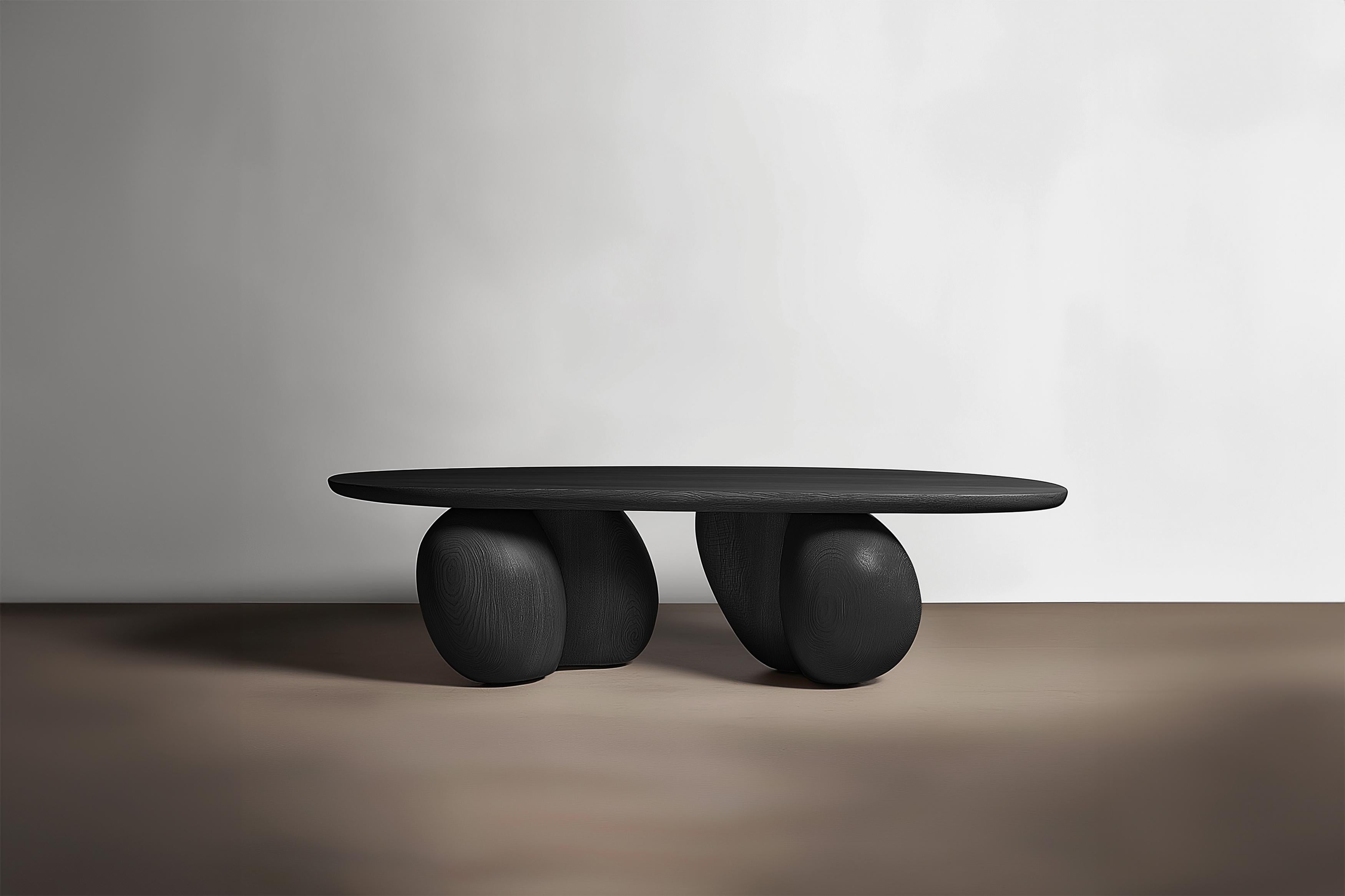 XXI secolo e contemporaneo Tavolo da centro Serie 77 - Sereno di NONO in legno massiccio per Timeless Interiors in vendita