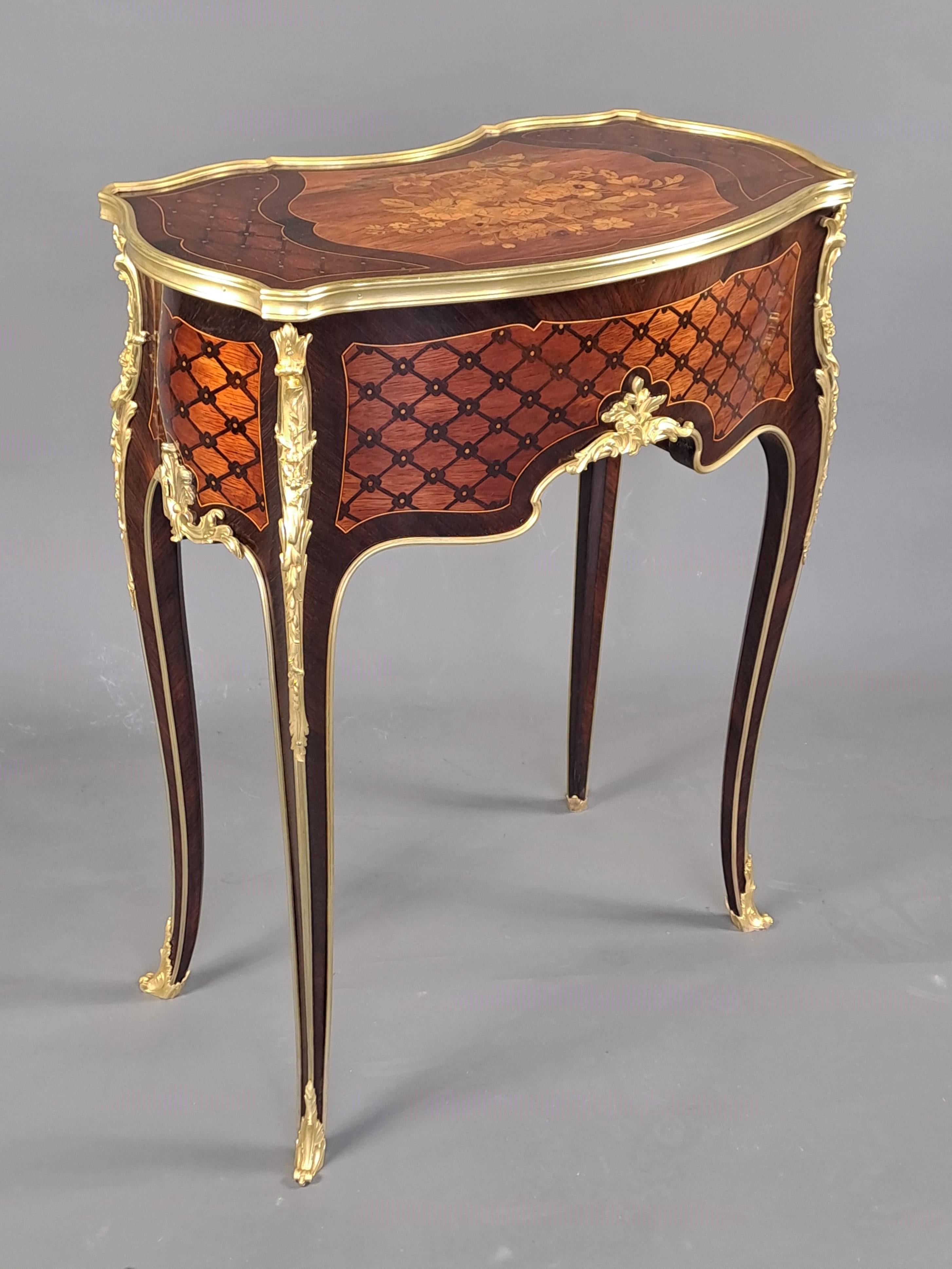 Center Table Stamped François Linke For Sale 5