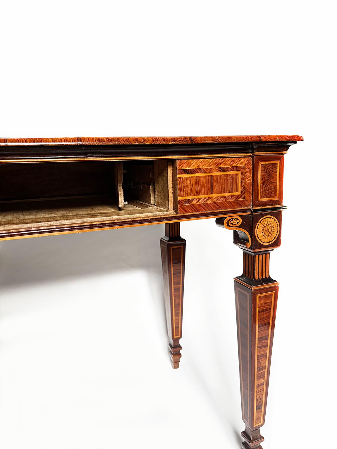 Table à écrire centrale, Francesco et Giuseppe Cassina, Milan, 26 janvier 1796 en vente 4