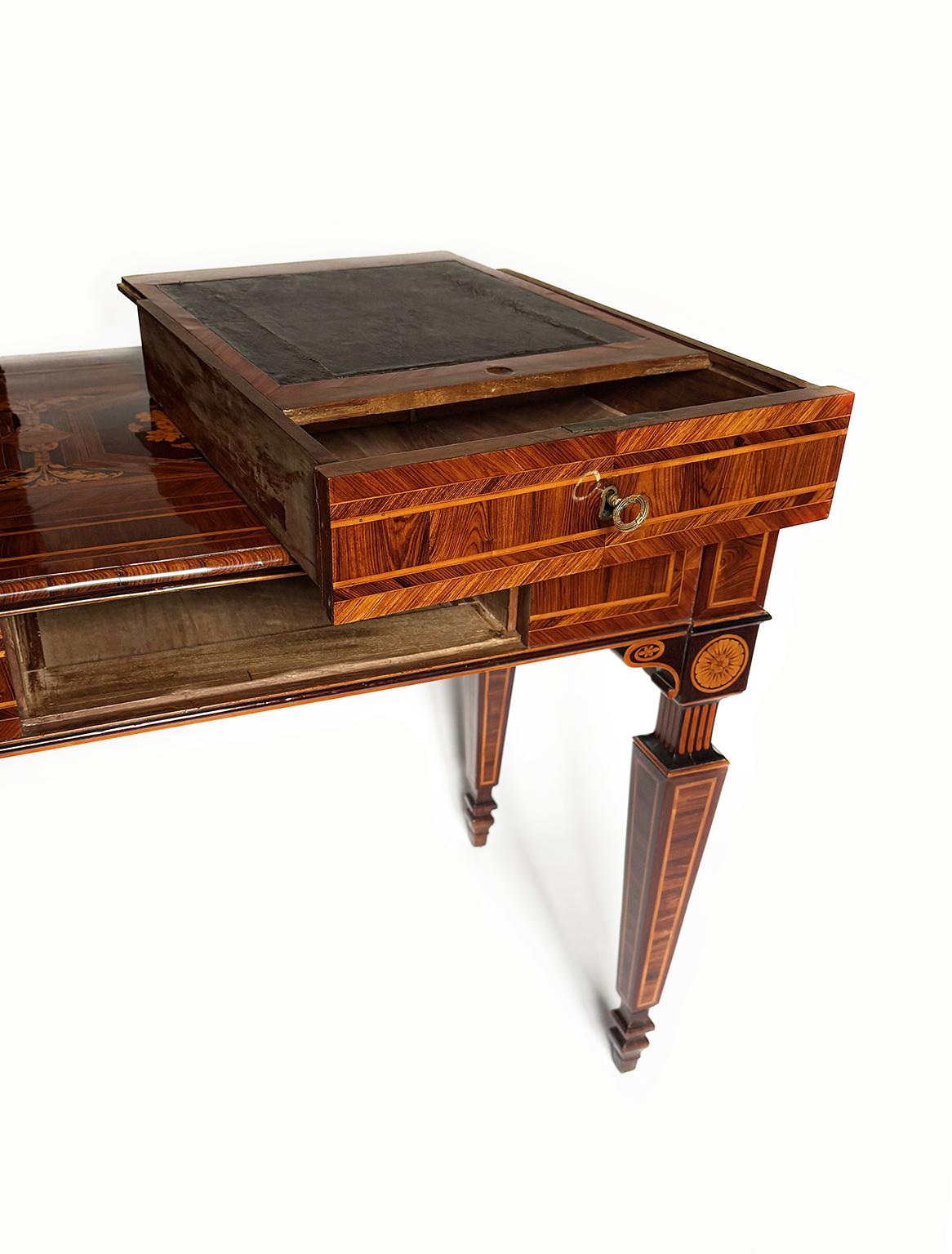 Table à écrire centrale, Francesco et Giuseppe Cassina, Milan, 26 janvier 1796 en vente 7