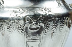 Winecooler Art nouveau Frances silver plate Champagne ice bucket barwere vitage