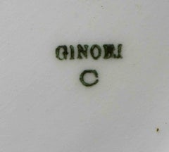 Centre de table de Richard Ginori, Italie, années 1890