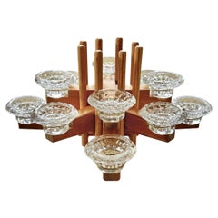 Candélabre de centre de table Karl-Erik Stenberg, pin avec 12 chandeliers, 1970