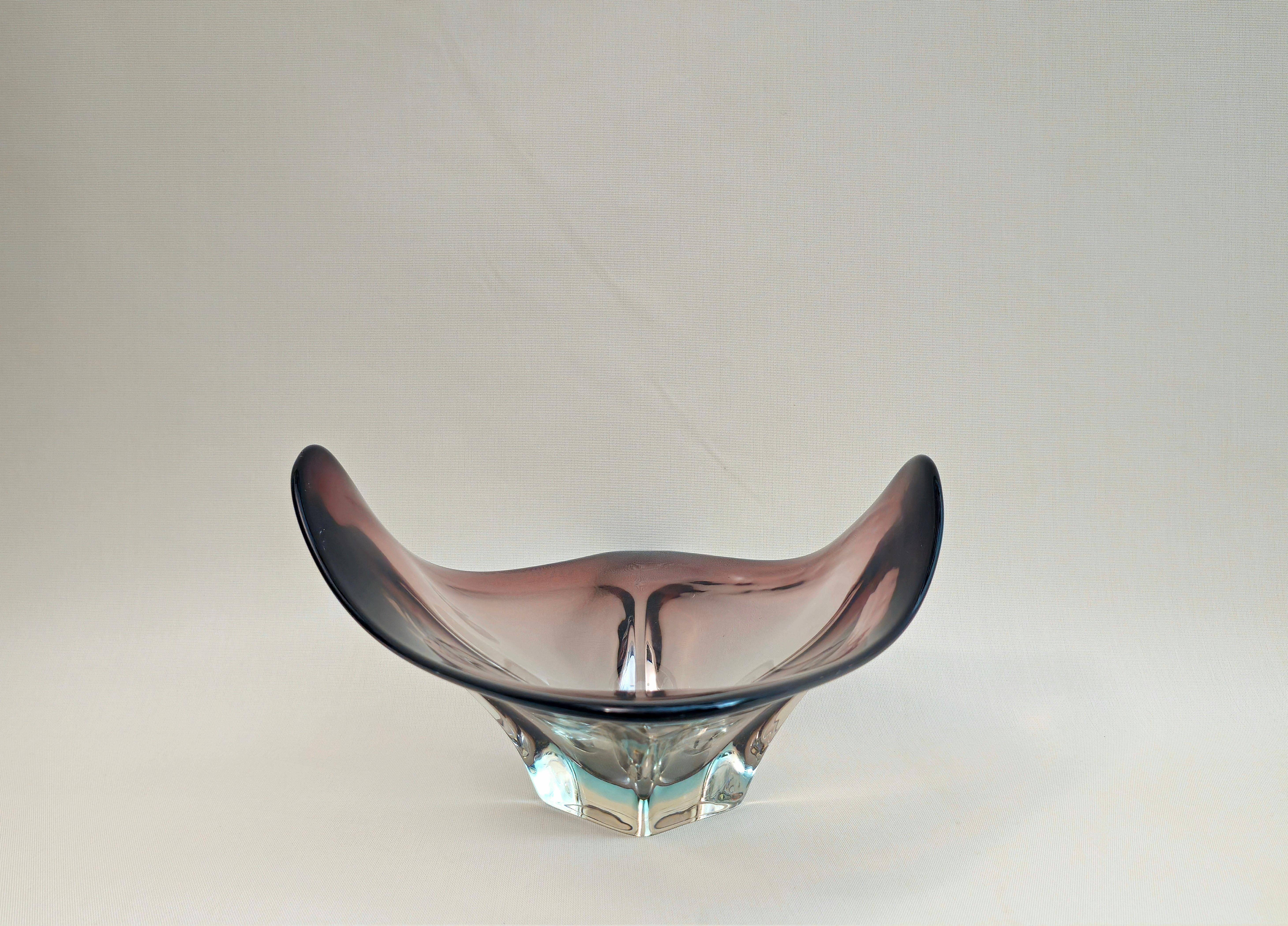 Centerpiece Decorative Object Murano Glass Multiform Midcentury Italy 1970s For Sale 1