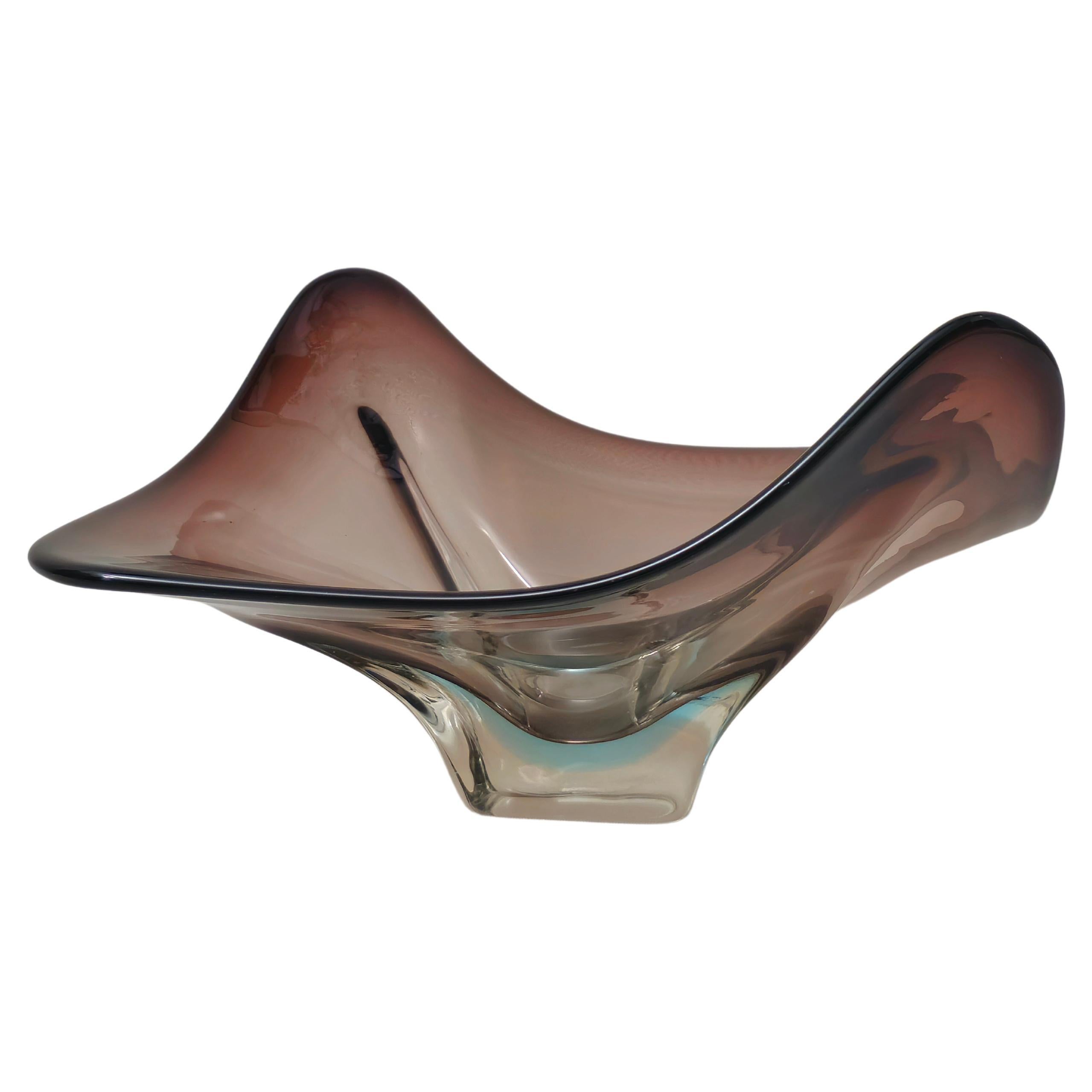 Centrotavola Oggetto decorativo in vetro di Murano Multiforme Midcentury Italia 1970s