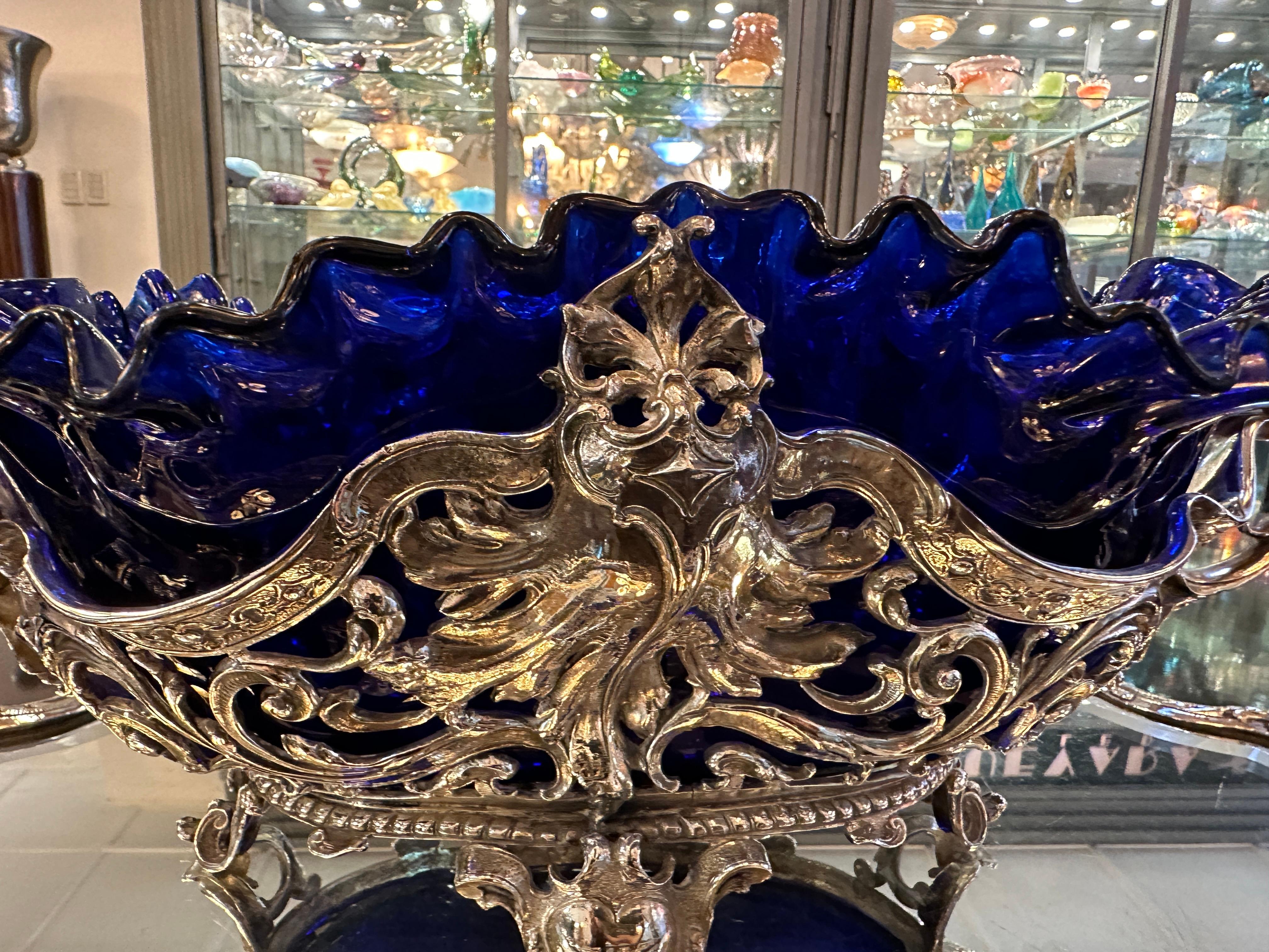 Centrotavola, Tedesco, Jugendstil, Art Nouveau, Liberty, 1900 in vendita 15